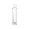 Logo Printing 3ML Clear Big Brush Lip Gloss Tube Empty Lip Balm Containers UV Pink Purple Cap Makeup Tool Cylinder Lipstick Tube