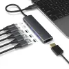 Hubs Runberry USB C Hub 4K 30Hz Tip C - HDMI PD 100W adaptörü MacBook Air Pro iPad Pro M2 M1 PC Aksesuarları USB 3.0 Hub