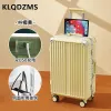 Bagages klqdzms 20 "22" 24 "26" 28 pouces Varigne de grande capacité