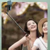 Контроль xiaomi Long Extended Bluetooth Wireless Selfie Stick Live Broacast Stand Holder Teather, складываемый с заливкой для смартфонов