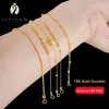 Strands VITICEN Real18k Gold Women's Bracelet Au750 18K Rose Gold Fashion Bracelet Adjustable Great Gifts Exquisite Jewelry Dropshipping