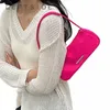 Small Sacs Sacs d'épaule nyl pour les femmes 2023 Femme d'hiver Retro Solid Colorunterunderarm Sac Lady Sacs et sacs à main simples 62lz #