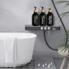 Dispensers 3st Dusch Soap Dispenser LarGeCapacity Badrum Shampo Conditioner Body Wash Bottle Countertop Lotion Storage Container Bath