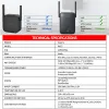 Routers New Global Version Xiaomi Mi WiFi Range Extender 2,4 GHz Band 1167Mbps Amplificateur de port Ethernet Router WiFi