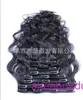 Wig Wig Wig Peli di alta qualità Store online 23 capelli ricci Centro femminile Slitto Fibra sintetica Long Full Head