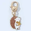 Charms Jinglang Fashion Dragonfly Butterfly Spider Charms hummerlås Mix Insekt örhängen Keychain Making Accessories 231113