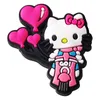 22Colors Girls Sweet Cats Anime Charms Wholesale Childhood Memories Game Rolig present Cartoon Charms Shoe Accessories PVC Decoration Buckle Soft Rubber Clog Charms