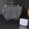 Underpants Sexy Removeable Closure Good Breathability Pure Color Underwear Shorts Panties Cozy Men Briefs For Bathroom