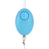 Alarme d'autodéfense bon marché Alarme 120 dB Forme d'oeuf Sécurité Girl Protect Alert Personal Safety Scream Loud Keychain Emergency Alarm