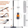 Microfiber Mop 32 -дюймовая плоская шваблина.