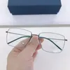 サングラスフレームデンマークブランドピュアチタンスクリューレスメガネフレームメンスクエアウルトラライト処方眼鏡