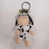 Cute Plush Toy Animal Action Figure Children's Doll Keychain Bag Hanging Decoration Birthday Gift