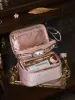 Case Women Velvet Cosmetic Bag 2022 New Ins Fairy Cosmetics Storage Borse Fashion Court Style Pacchetto di lavaggio da viaggio di grande capacità