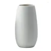 Vazen voor bloemen Home Decoratie Accessoires Esthetische kamer Decor Simple White Ceramic Vase Floral Applique Wedding