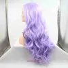 HD onda corporal Destaque Lace Fronteiro Human Human Wigs para mulheres Mão entrelaçar