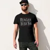 Tops de débardeur pour hommes Retro Reagan Bush '84 T-shirt plus taille garçons blancs t-shirts graphiques