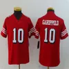 Abbigliamento maglie da calcio 49 persone #85 Little 10 Garoppolo 97 BOSA RUGBY COTHE