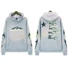 Designer Mens Hoodie Letter Modello stampato Pullover Felpa casual Felpa con cappuccio sciolto Pullover Street Street Mens Size S-XL