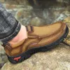 Zapatos informales Men cuero cómodo de alta calidad de al aire libre