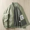 Men's Hoodies EN American Work Jacket Spring Windproof HigH Street Pilot Military Green BaseBall Suit Men