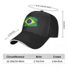 Ball Caps Brazil Flag Baseball Cap Imprimé Trendy Men de camionneur adulte Kpop Cadeau d'anniversaire de crème solaire