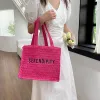 Eimer Frauen Umhängetasche Sommer Strohhalm Casual Weave Handtasche große Kapazität Hobo Geldbörsen Square Beach Bag für Urlaub