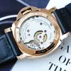 Wysokiej klasy luksusowe designerskie zegarki dla Penera Limited Wykrywanie wycieków męskie zegarek 18K Rose Gold Machinery PAM00511. Oryginalny 1: 1 z prawdziwym logo i pudełkiem