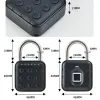 Sacs SY12 SY13 Lock d'empreintes digitales sans clé avec application Tuya Applaiproof Safety Lock anti-vol pour les bureaux de sac à dos armoire