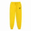 Sik Silk Man Man Men Spods Spodnie Spodnie Casual Spods Presspanty Sportswear Pantging Pants Mężczyźni Pure Color Jogging Pants 240410