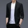 Men's Suits 2024 Business Fashion Slim Fit Yuppie Blazer Handsome British Youth Casual Small Suit Korean Version Of The Trend