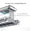 Kontroll Multifunktion Smart Electric Lifting Tak Tvätt Electric Automatic Remote Control Folding Hanger Torkkläderställ