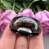 Bands volframkarbid 8mm ring för kvinnor män pil trä svart meteoritinlägg inlay polerad finish högkvalitativ mode komfort passform