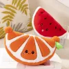 Animals Cartoon Soft Cute Apple Pomegranate Watermelon Lemon Grapefruit Plush Cute Food Fruit Stuffed Doll Toy For Kids Birthday Gifts