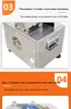 Kommersiell multifunktion Vegetabilisk skivare Cutter Electric Potato Lotus Root Slic Machine