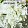 Fausse verdure florale hydrangea fleurs artificielles réelles tactiles tacles 21 pouces grandes hortensia pour décoration de maison Bouquet de mariée Bouquet 3pcs T240422