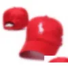 Ball Caps de haute qualité Street Fashion Baseball Chapeaux Mens pour femmes Sports Sports Forward Casquette Ajustement ajusté B27 Drop livraison Acce Dhpsi