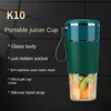 Juicers 300 ml Blender Glass Blender Cup sain smoothie à main smoothie Mini mélangeur électrique Juice Juice Machine de voyage en plein air Sports USB
