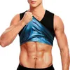 Sauna entraînement Shapewear Men Femmes Thermal Sportswear Gynecomastia Tank Top Sweat Sweat Fitness Body Shaper Shirt 240412