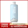 Пилотные вейпины EU Puff 20000 25000 Vape Pen 28ml Puffer Ondayable E Сигареты сок