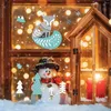 Party Decoration Christmas Forest Snow Static Glass Paste Living Room Bedroom Creative Simple Decorative Painting