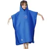 Microfiber Swim Coverups For Kids Hooded Bath Beach Poncho Handdukar Surf snabbt torrt byte av badrockbarn Simning 240422