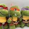 Factory wholesale price 4 styles 23cm tortoise plush toy PP cotton animation game peripheral doll children's gift