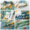 T-shirty Baby Boys Hawaiian Shirt Kids Beach Krótkie rękawie letnie koszulki drukarskie wierzch