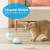 Toys électrique chat jouet usb charge 360 rotation interactive puzzle Intelligent animal Cat taasting plume chat fournit accessoires