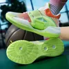 Basketball Shoes Men's Fashion Trend Outdoor Leisure Soft Sole Sports Durable And Anti Slip Sneakers 2024 Spring