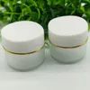 Lagringsflaskor 15g 20g påfyllningsbar plast tom rund nagelkonst Makeup Jar Pot Cream/Lotion/Cosmetic Container F853
