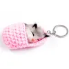 Keychains Fashion Keychain Keyring Hoiley Sleeping Mouse Car Sac Vêtements Pendre A200