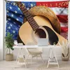Tapisseries music tapissery décor wall guitar suspendu pour la maison instrument à la maison