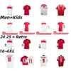 Türkei 2024 2025 Fußball -Trikot -Haus weg 96 98 Hakan Rustu Basturk Tosun Arda Kalhanos UGC Shirt Burak Chemiker Tag Turkiye Nationalmannschaft Mann Retro Fußballträchter Top Top