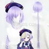 Anime -Kostüme Qiqi Cosplay Com Zombie Girl Qi Kleiderhut Zauber Zauber und Socken Perücken Hadern Kleidung Qi Vollgepöpft Outfits Y240422